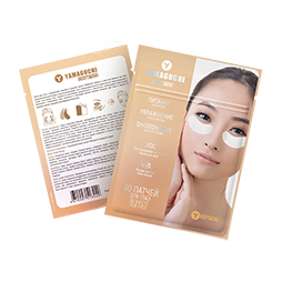 Патчи для глаз с гиалуроновой кислотой и муцином улитки YAMAGUCHI Hyaluron & Gold Snail Moisture Eye Patch (30 шт)